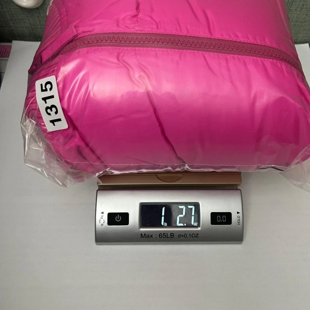 Old Navy Girls XXL Puffer Vest Hot Pink Y2K Barbiecore Fleece Lined Vintage